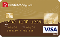 Cartão Bradesco Visa Gold